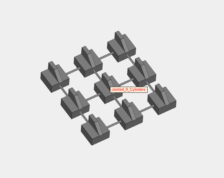 Multi-part STL with jointed parts